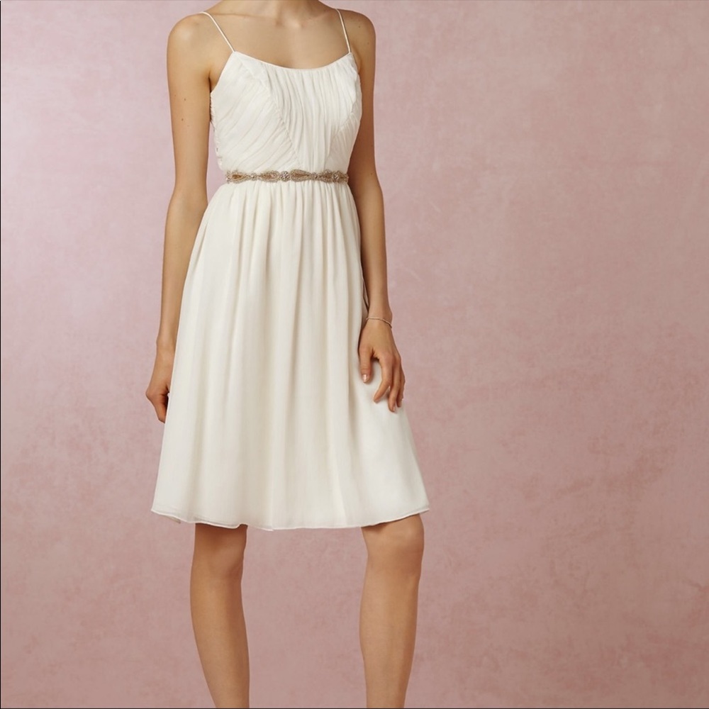 Anthropologie BHLDN Hitherto Short Dress Wedding